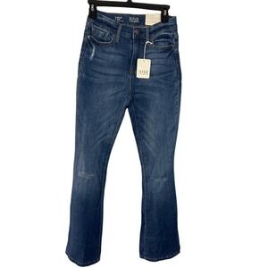 a.n.a Womens High-Rise Flare Jeans Medium Abyss Blue Size 2 RPBD010405